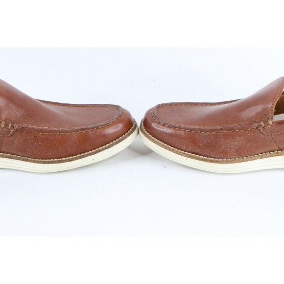Cole Haan Original Lunargrand Mens Size 8 Venetian Leather Slip On Loafers Shoes main image 9